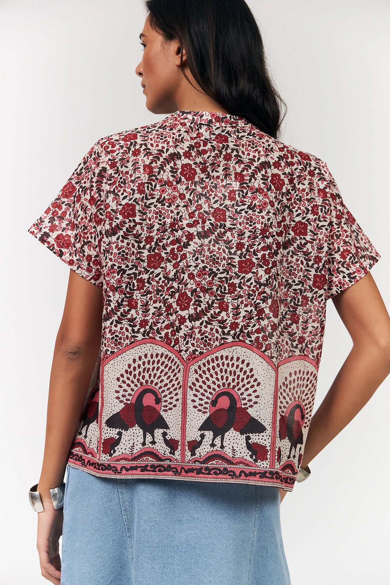 Lolly's Laundry - Mya Short Sleeve Shirt - Red
