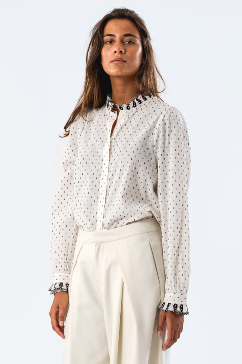 Lollys Laundry | River Shirt | Creme