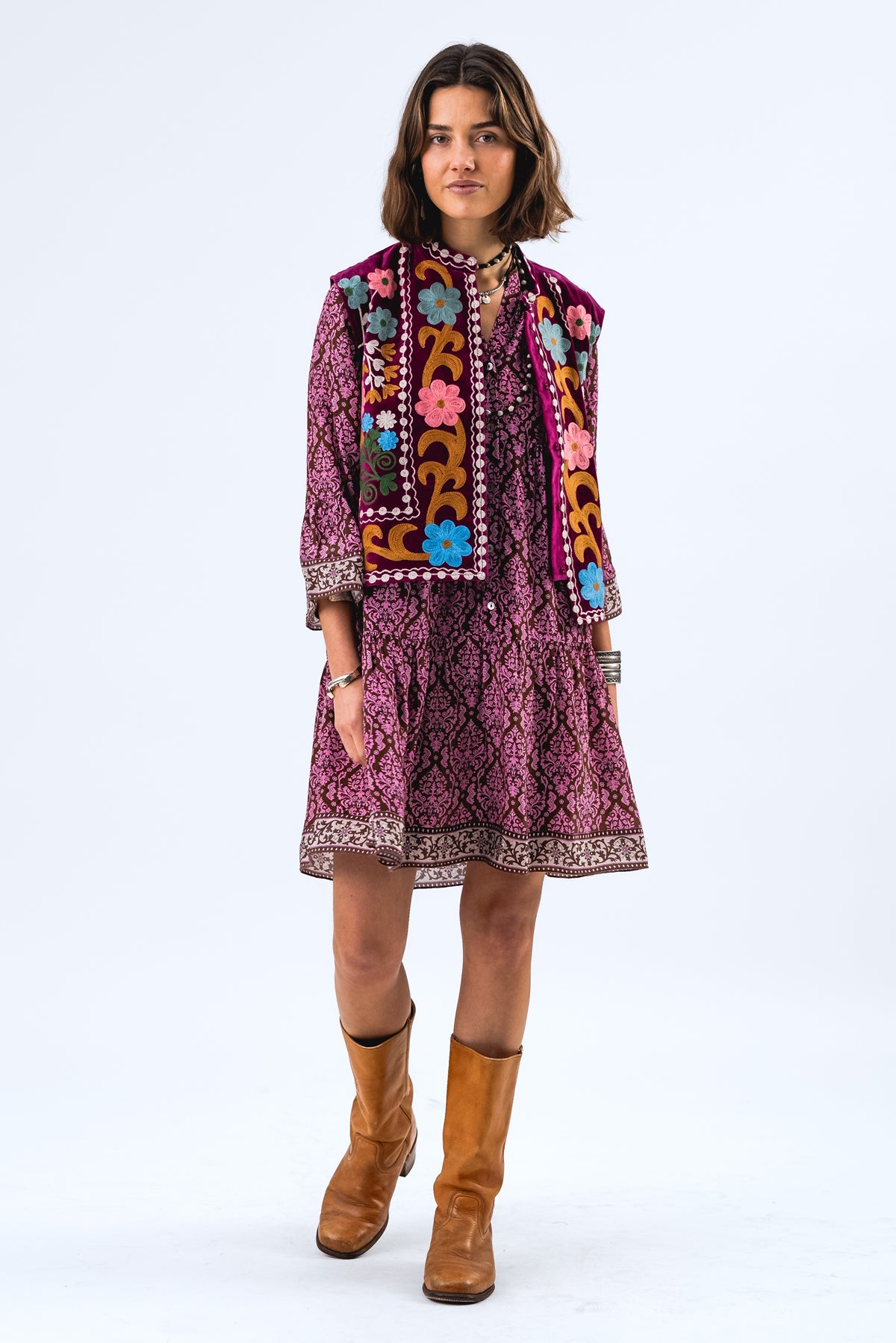 Lolly's Laundry | Soho Short Dress | Pink