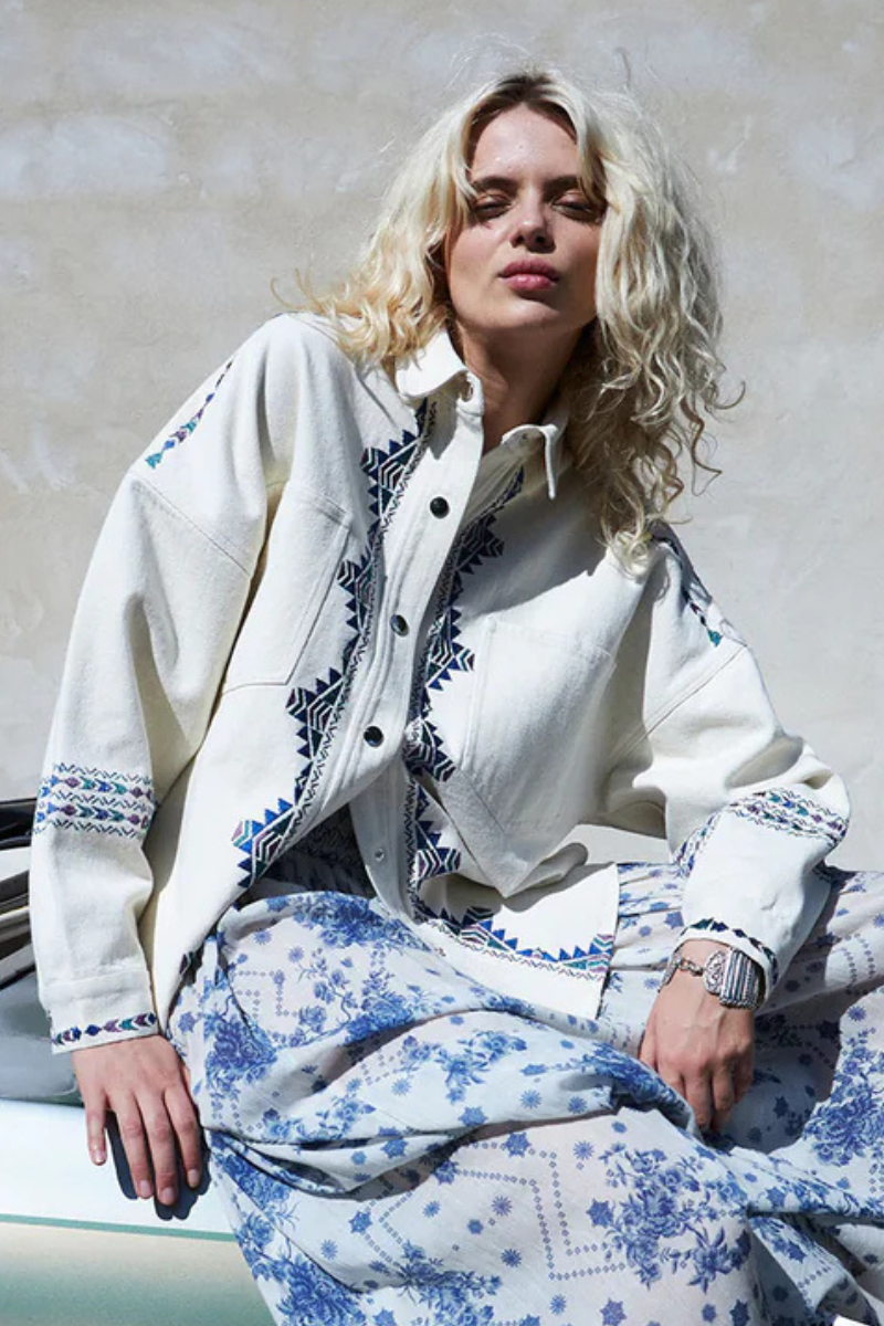 Lolly's Laundry | Veida Shirt | Creme