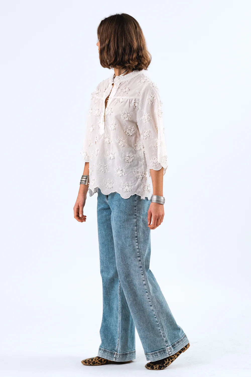 Lolly's Laundry | Louise Blouse | Creme