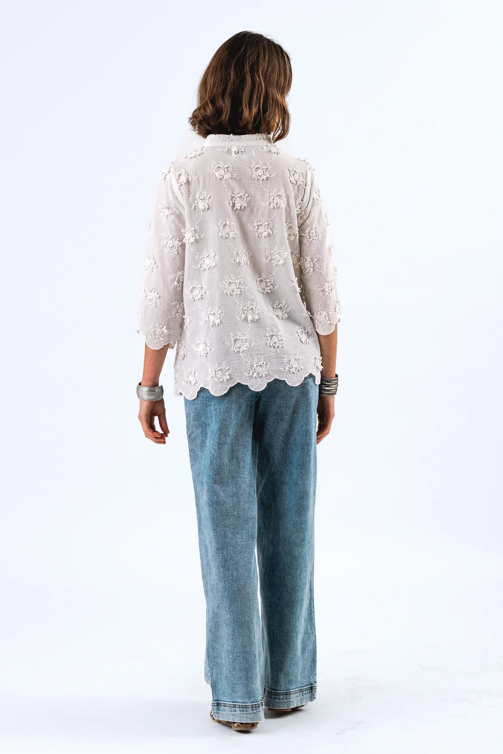Lolly's Laundry | Louise Blouse | Creme