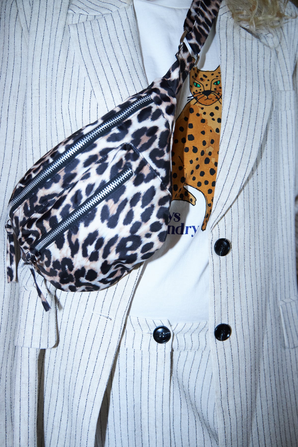 Lolly's Laundry | Holly Belt Bag | Leopard Print