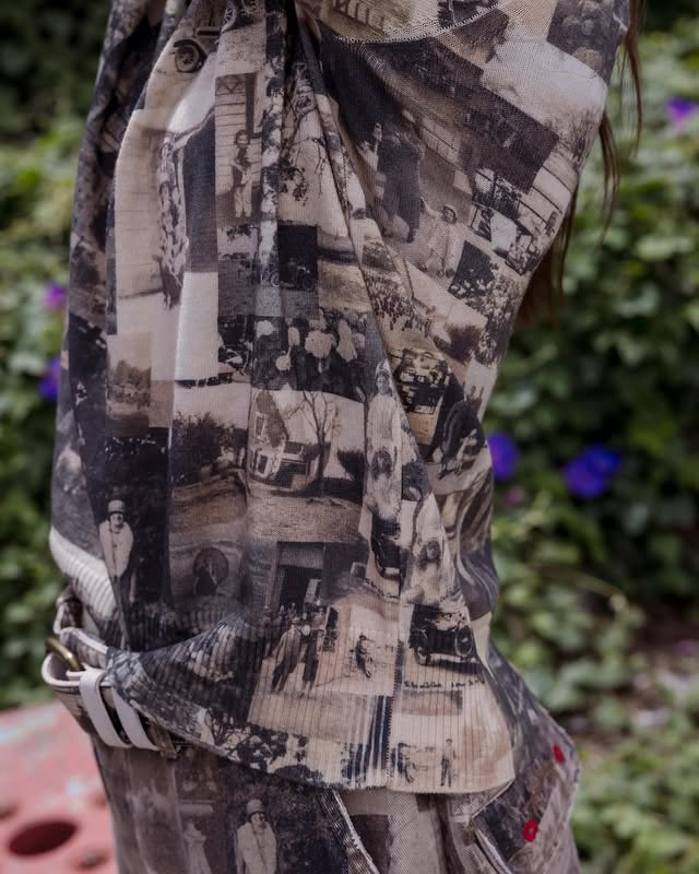 M A Dainty | Family Frames Jumper | Bonfire