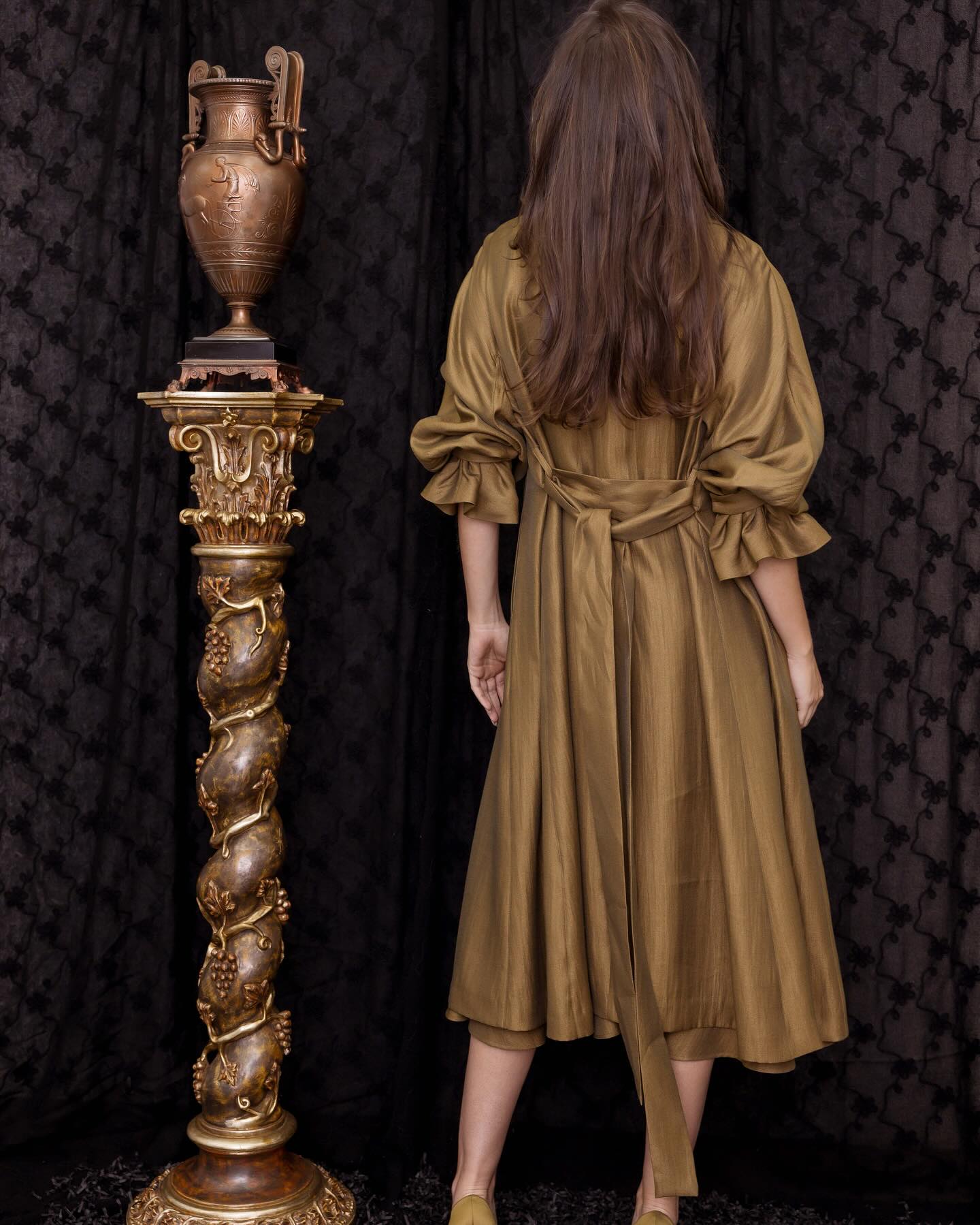 M A Dainty | Opera Coat | Bronze