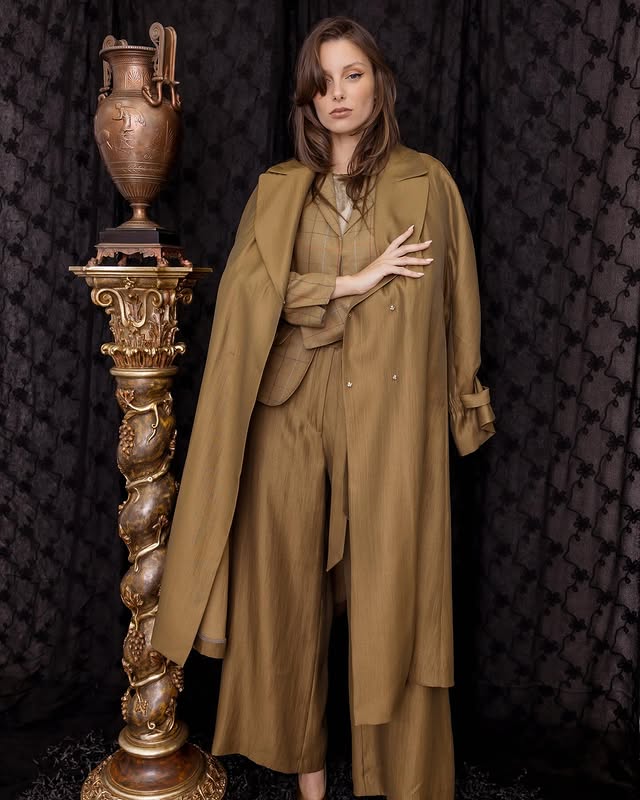 M A Dainty | Opera Coat | Bronze