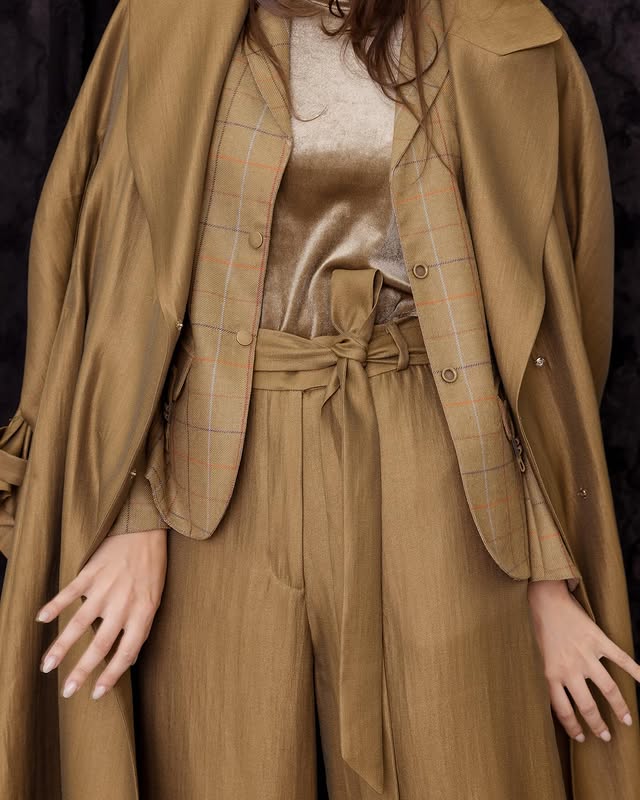 M A Dainty | Opera Coat | Bronze