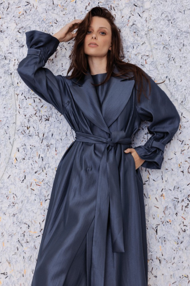 M A Dainty | Opera Coat  | Petrol