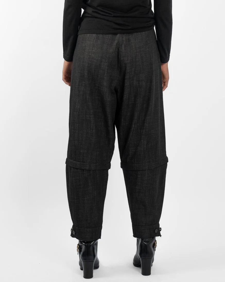 Maud Dainty | Trucker Pants | Black