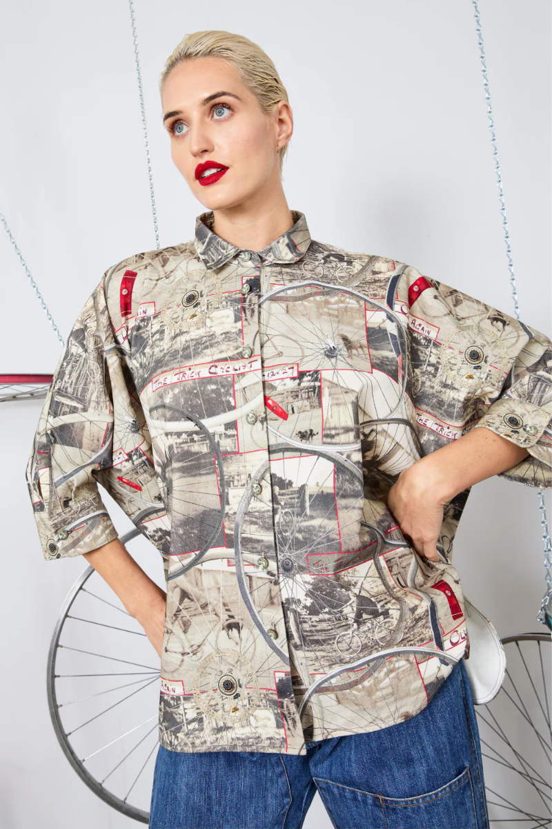 M A Dainty | Wheelie Trick Cyclist Shirt