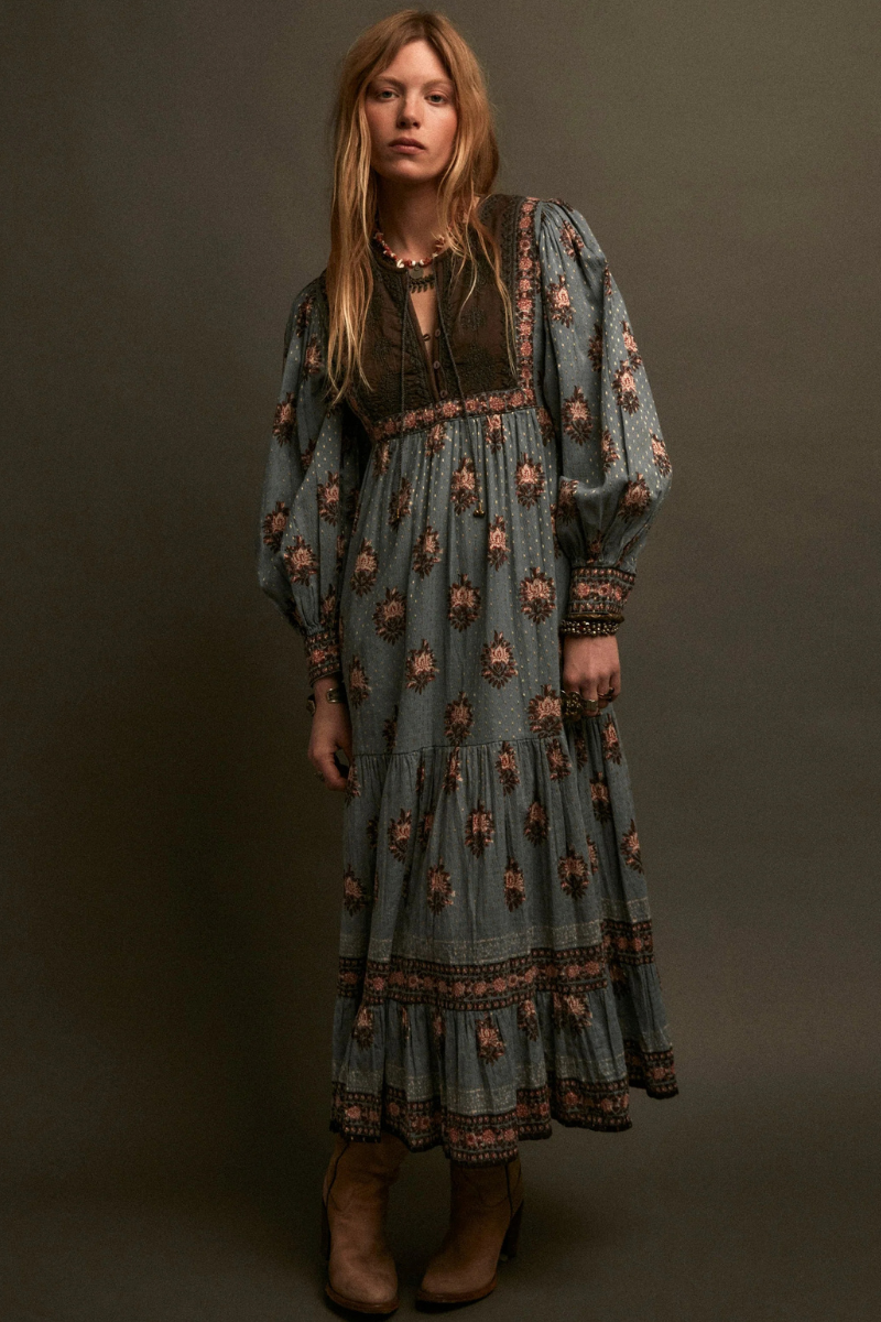 Maison Hotel | Allegra Dress | Cerulean Mist