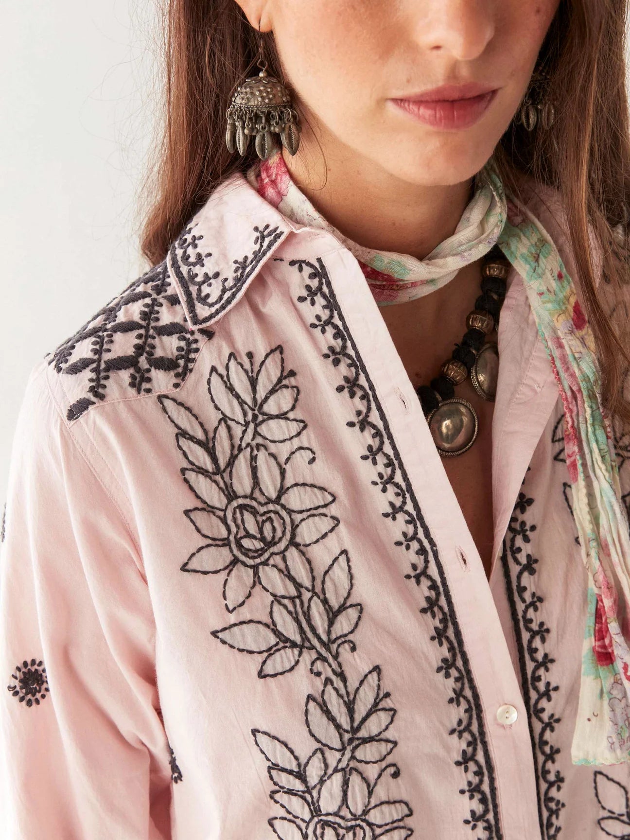 Maison Hotel | Ganges Blouse | Software Pink