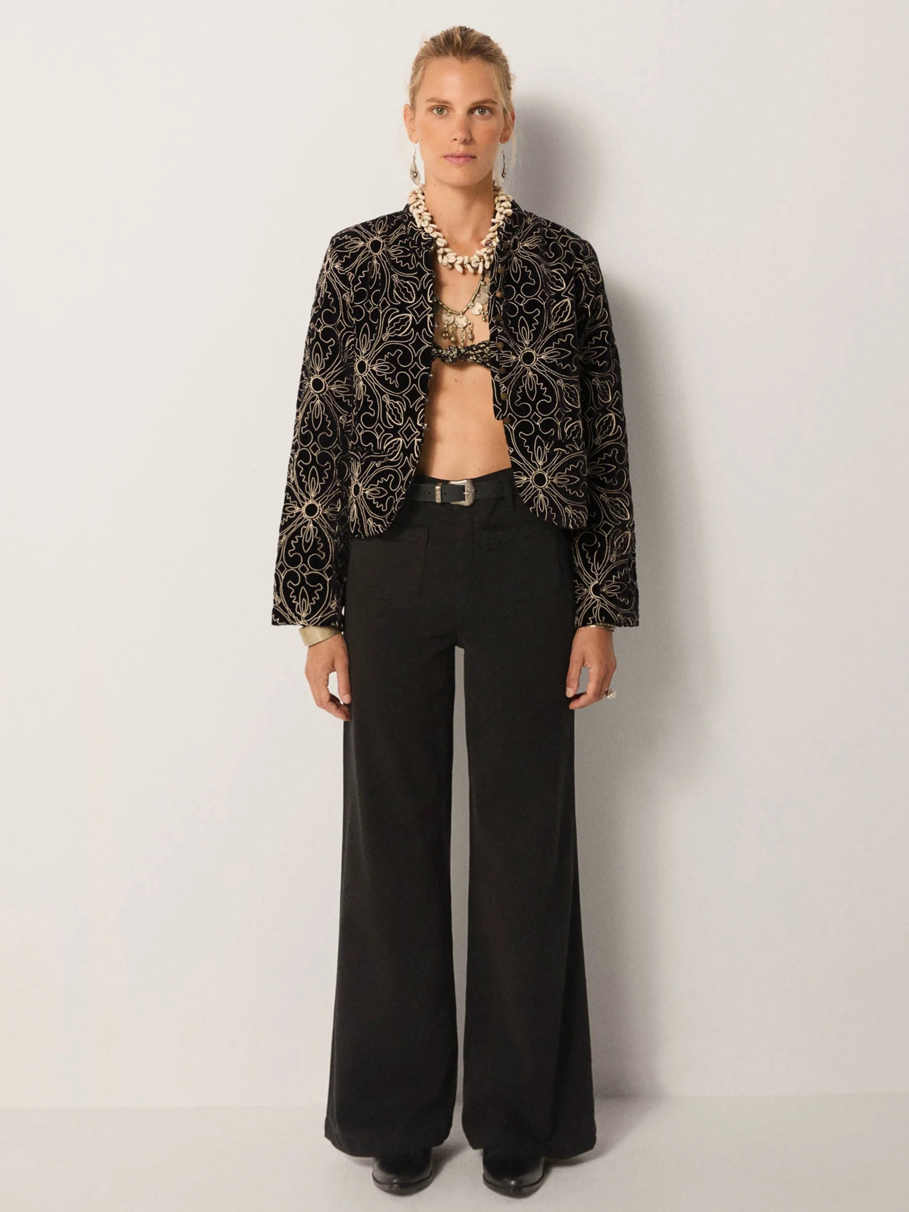 Maison Hotel | Odette Jacket | Night Lilly Nero