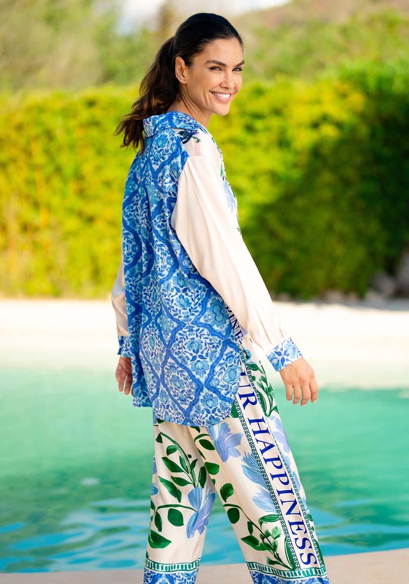 Miss Goodlife | Ladies Blouse | Green Garden