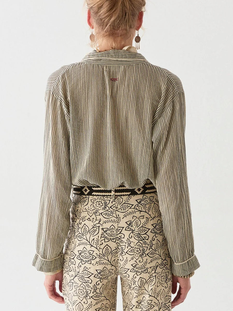 Maison Hotel | Dodo Blouse | Bidart Marine Stripe