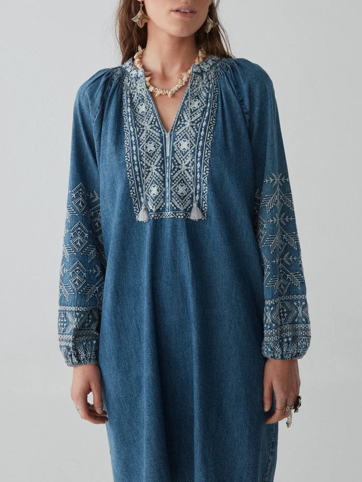 Maison Hotel | Emma Dress | Denim Romance