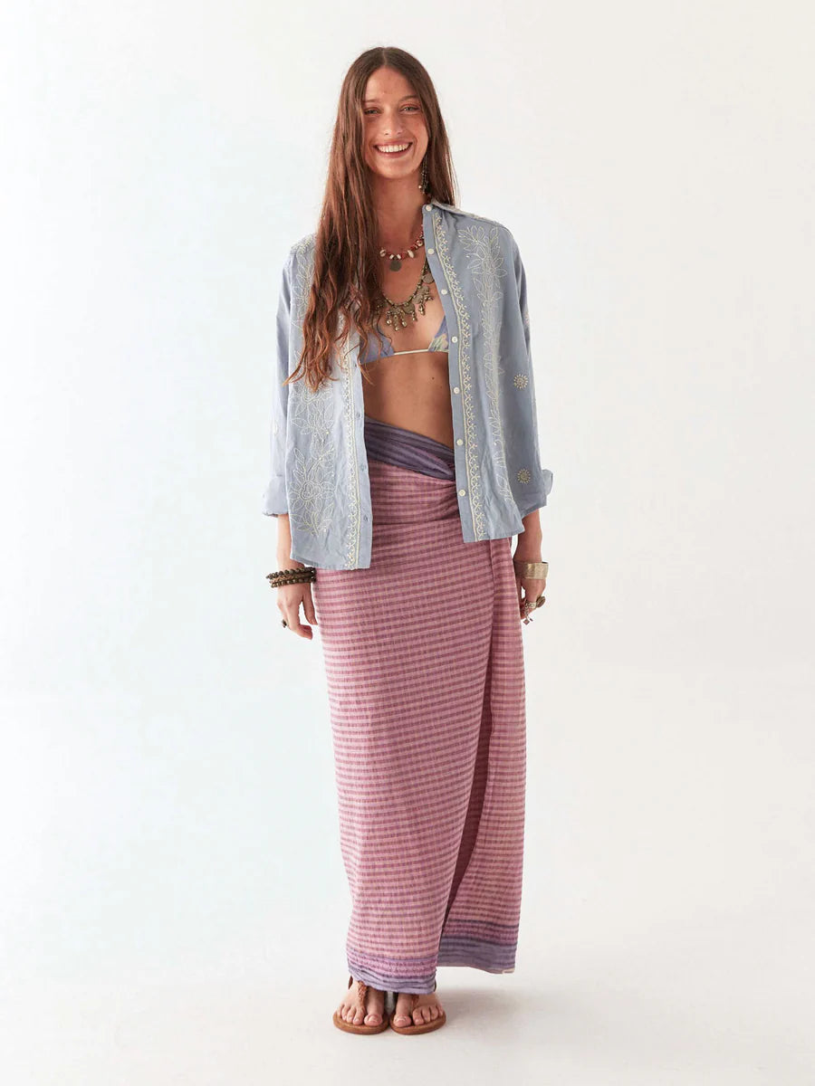 Mason Hotel | Ganges Blouse | Indigo