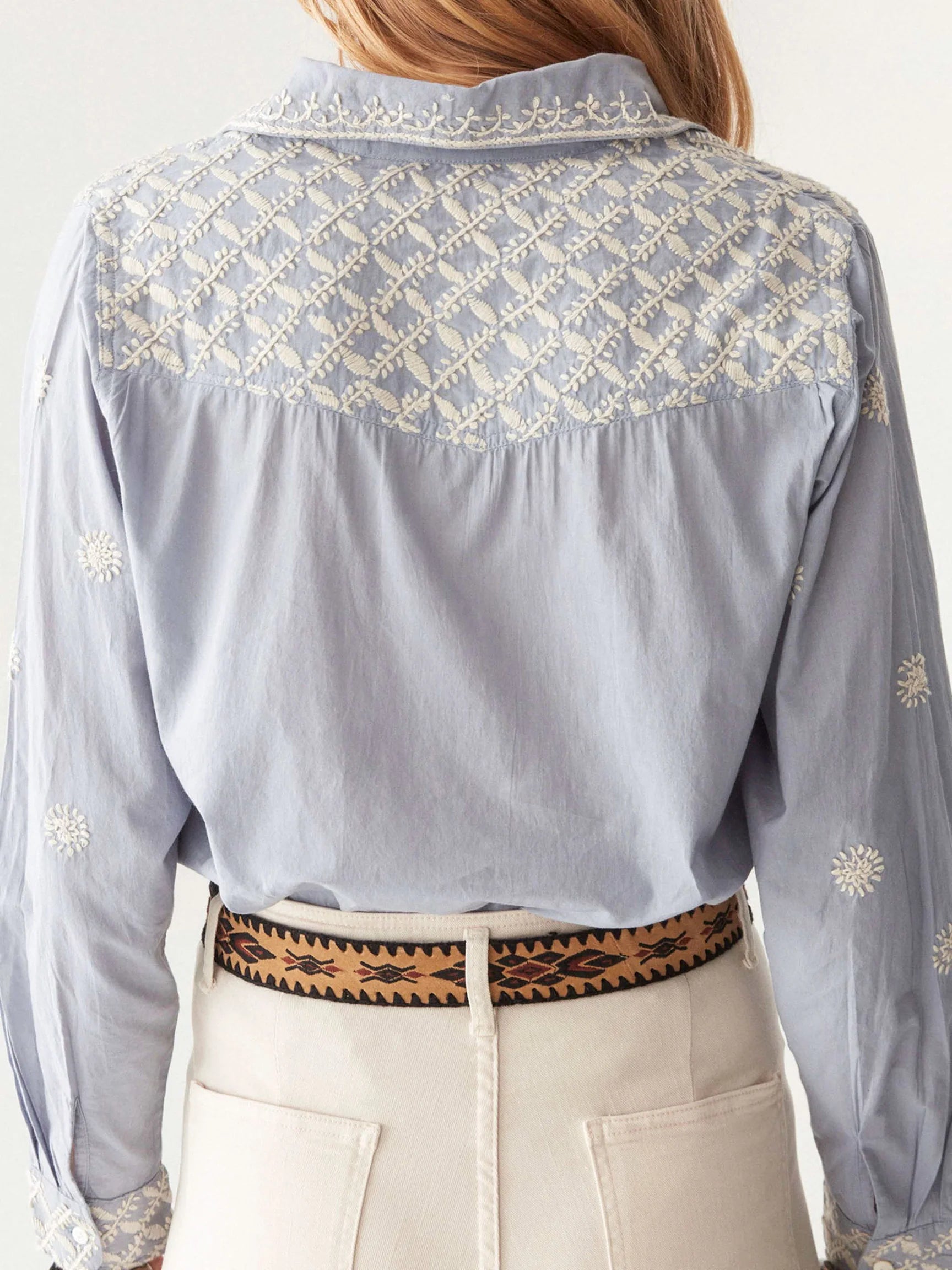 Mason Hotel | Ganges Blouse | Indigo