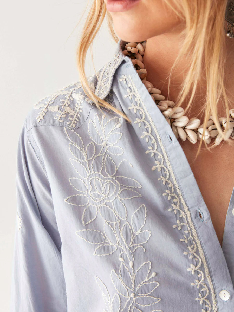 Mason Hotel | Ganges Blouse | Indigo