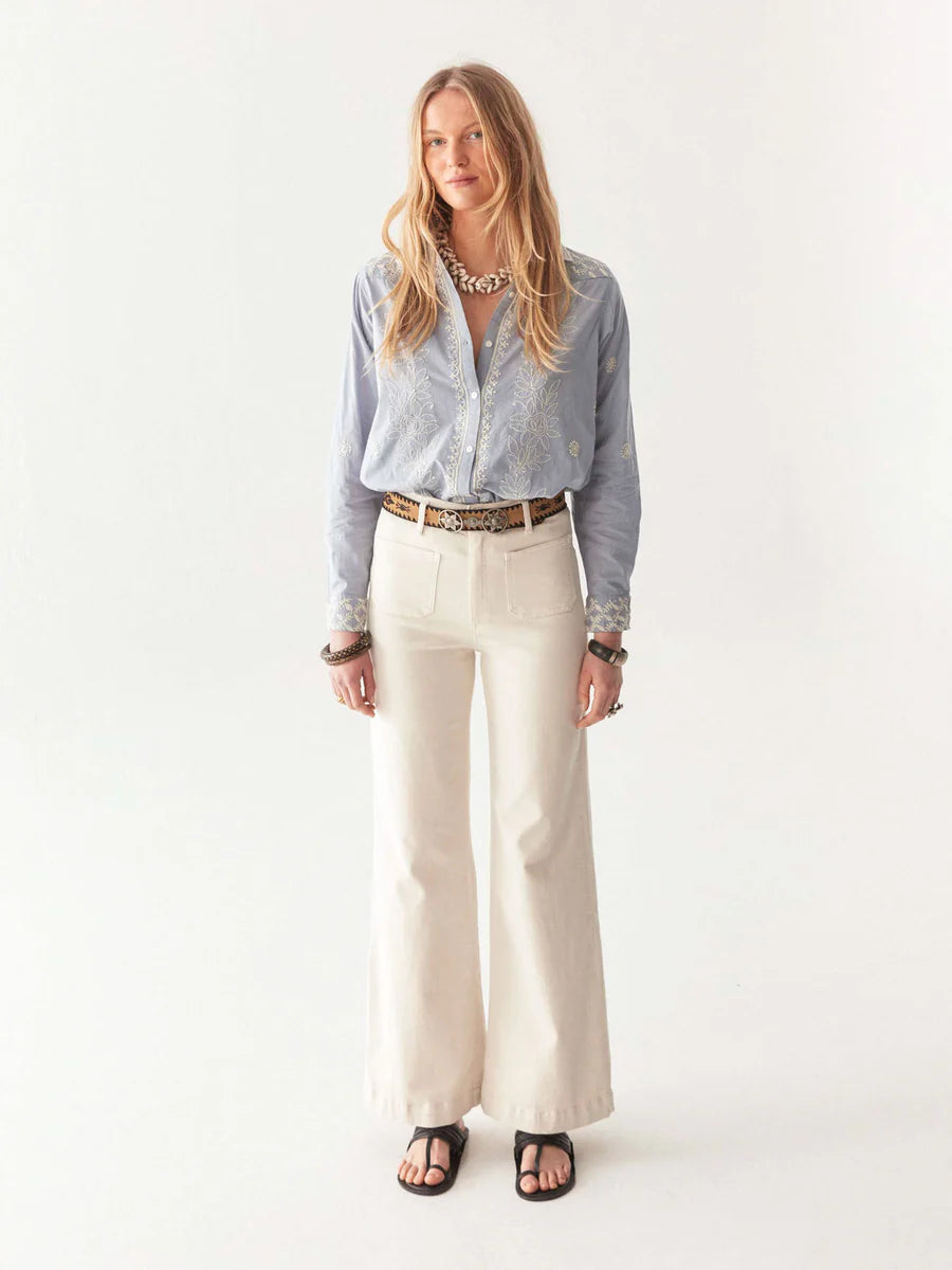 Mason Hotel | Ganges Blouse | Indigo
