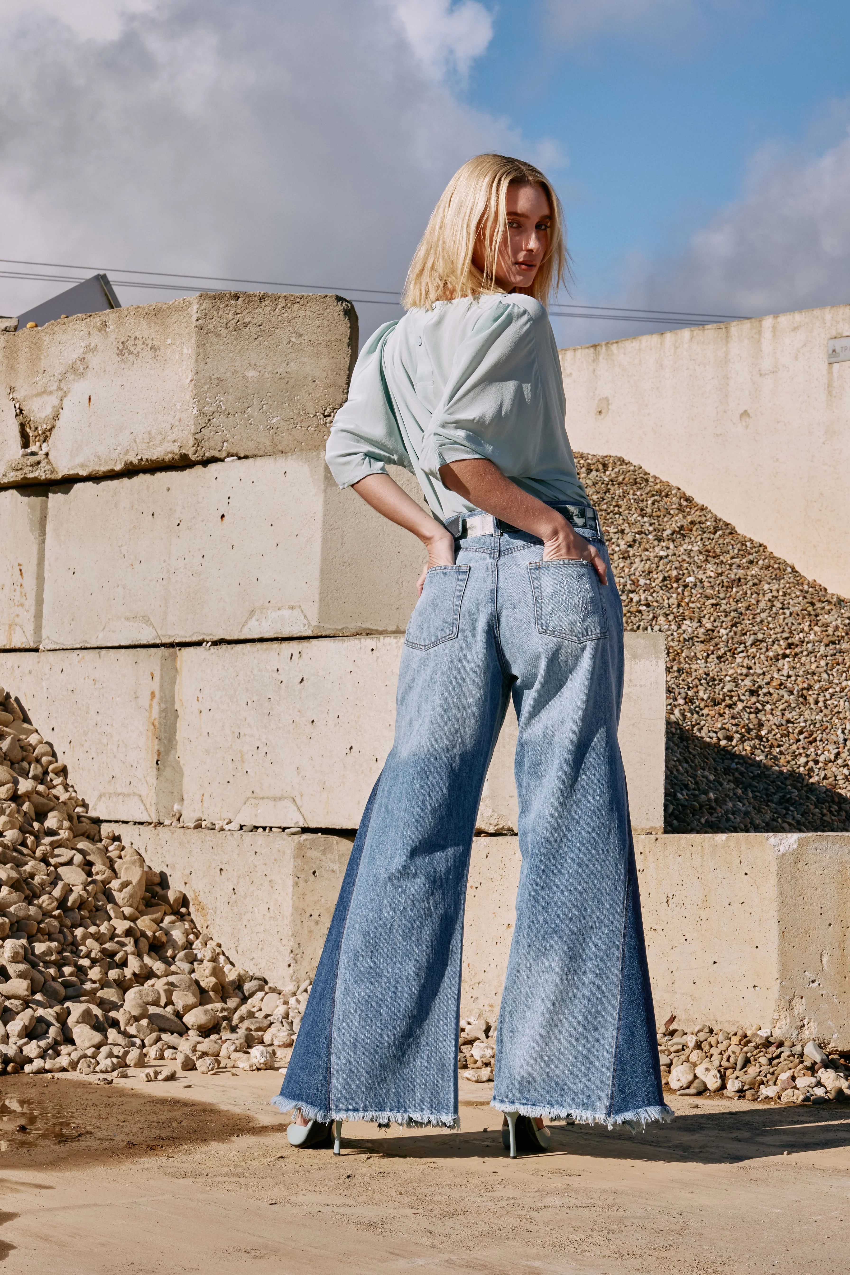 Maud Dainty - Fedrora Jeans - Vintage Wash