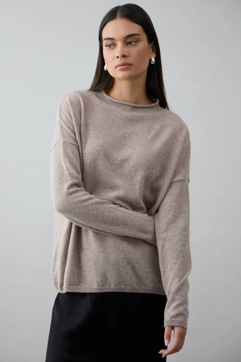 Mia Fratino | Sloane Mockneck | Espresso