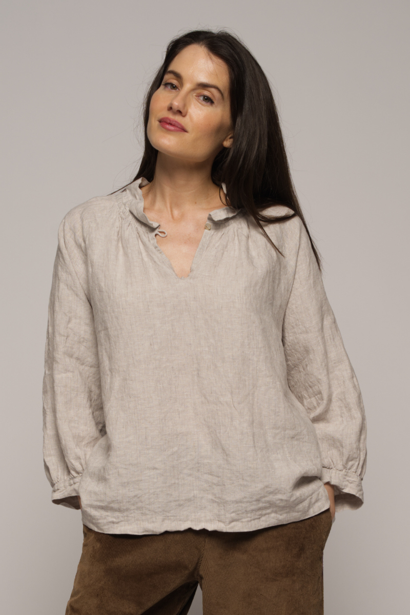 Muse | Aurora Smock Top | Ghost