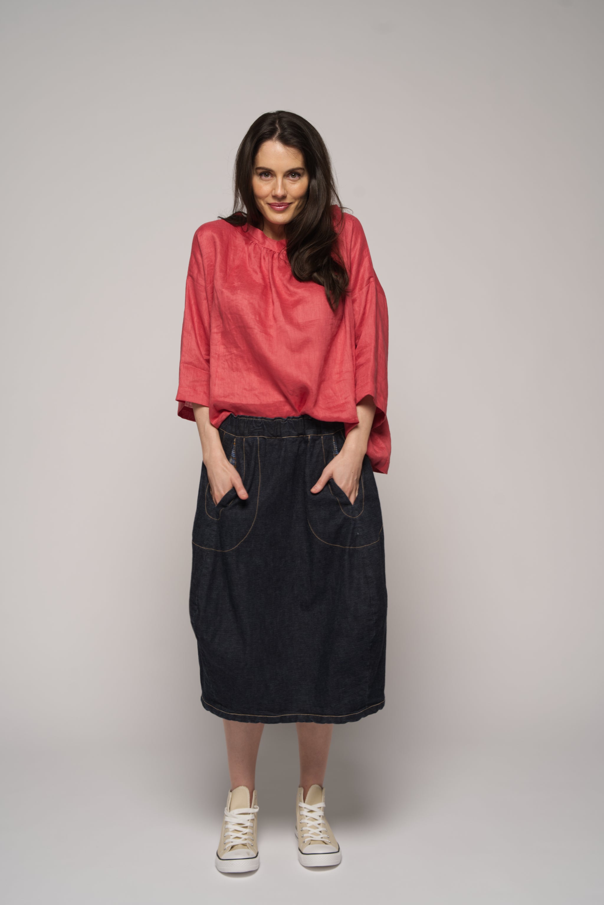 Muse | Kaari Skirt | Indigo Denim