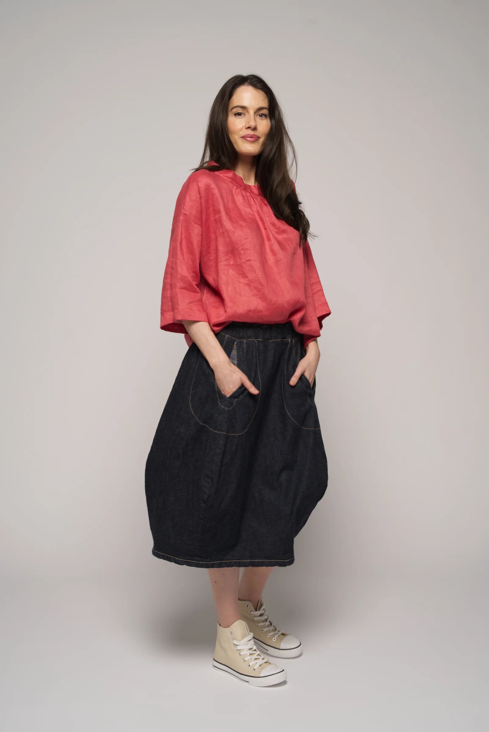 Muse | Kaari Skirt | Indigo Denim