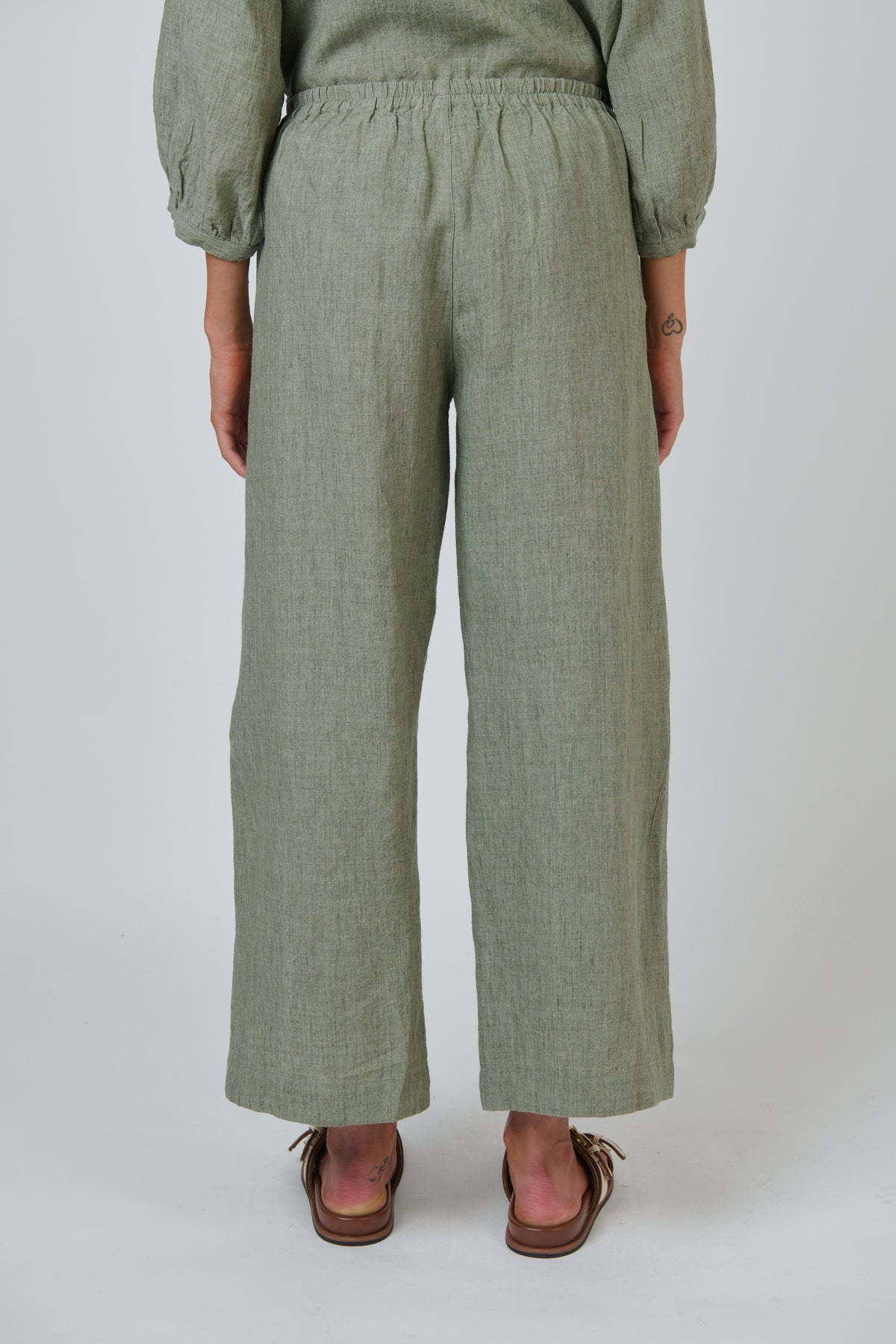 Naturals | Linen Pants | Artichoke