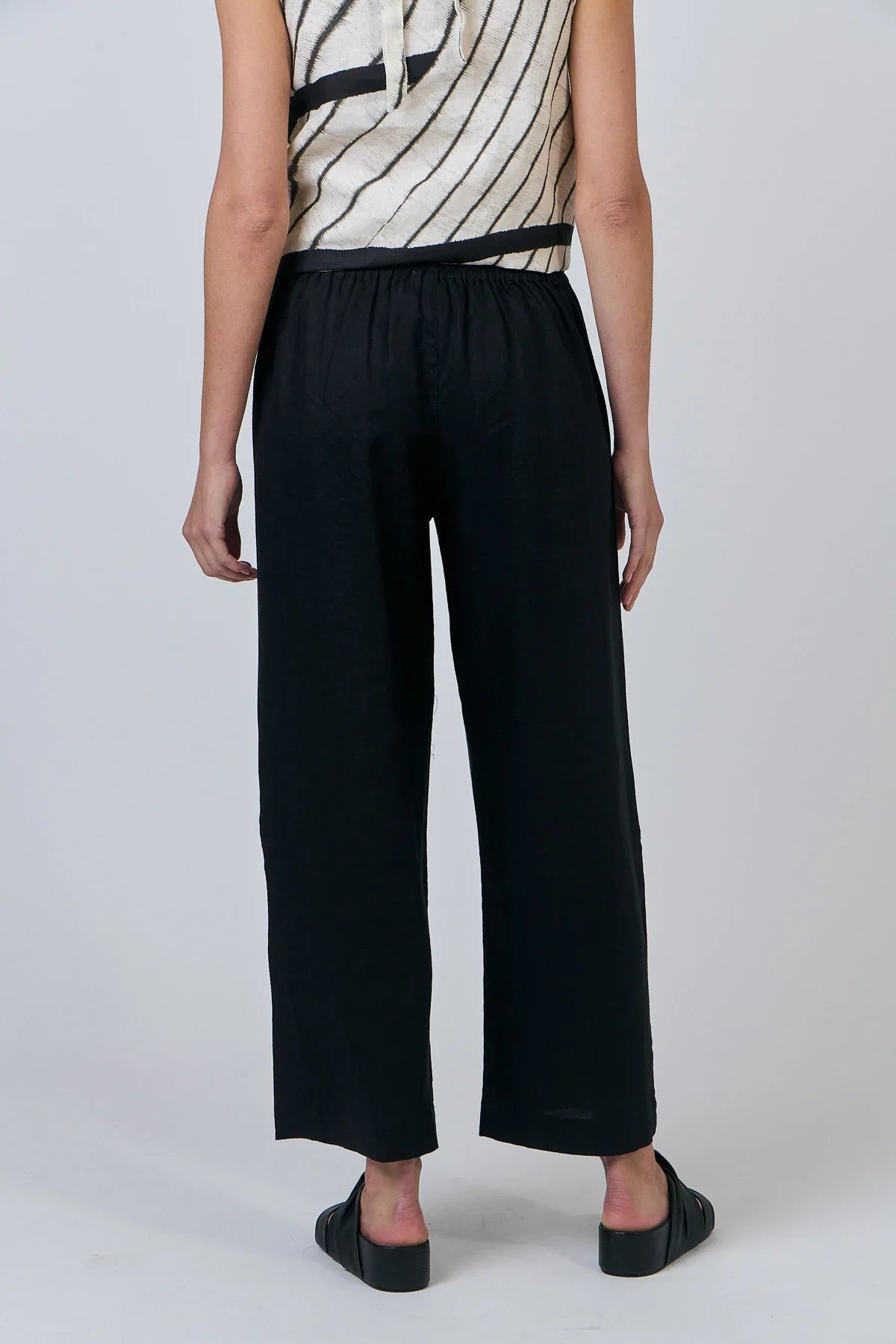 Naturals | Pants with Side Pocket | Black