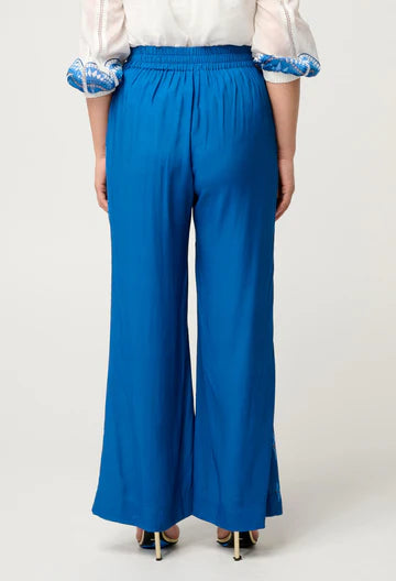 Once Was I Lilia Viscose Panel Pant I Topaz