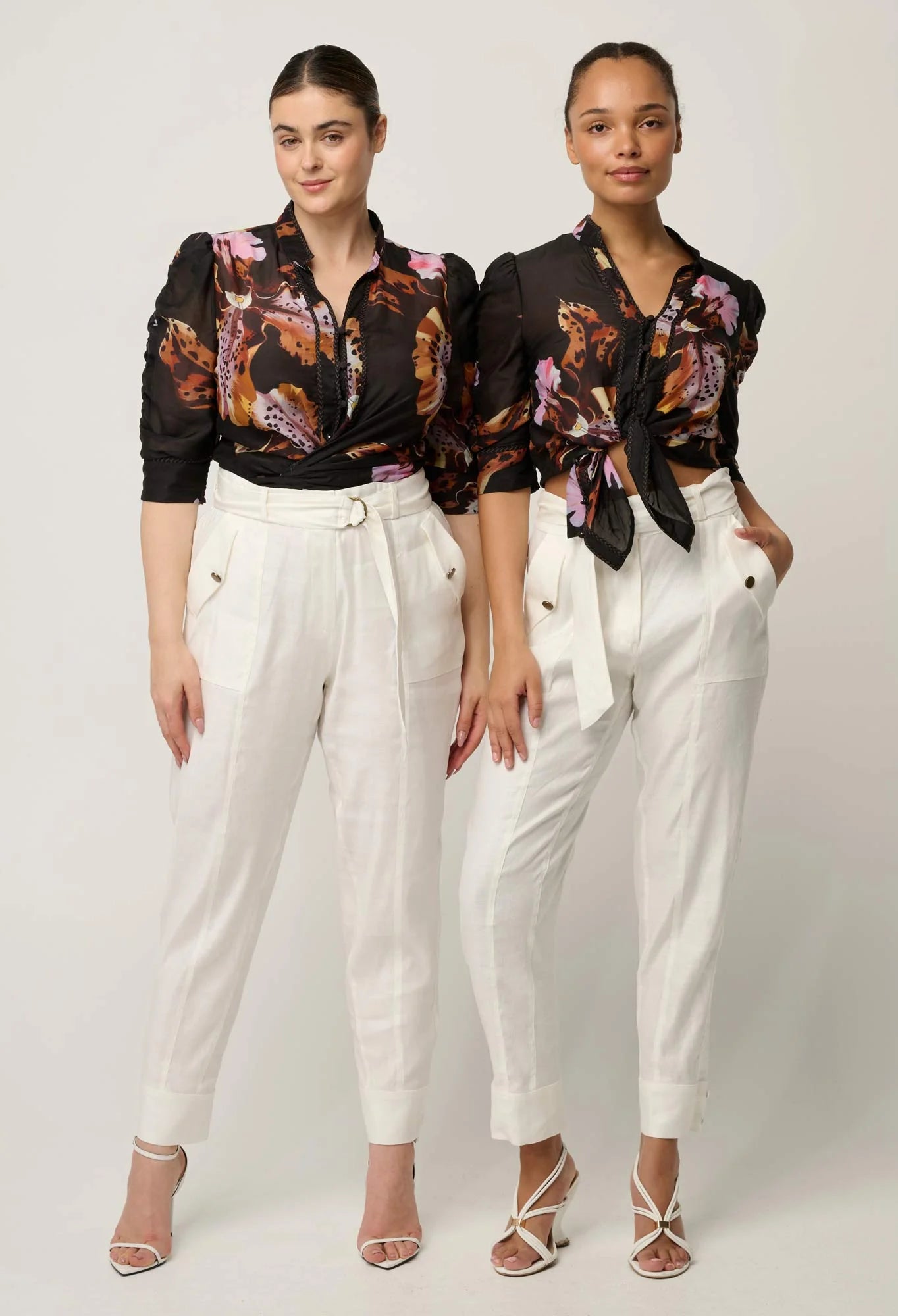 Once Was | Calantha Blouse | Sunset Orchid