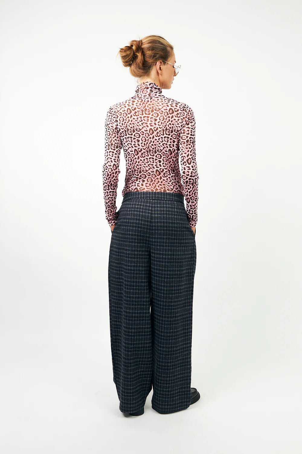 Lolly's Laundry | Orie High Neck Long Sleeve Under Top | Pink