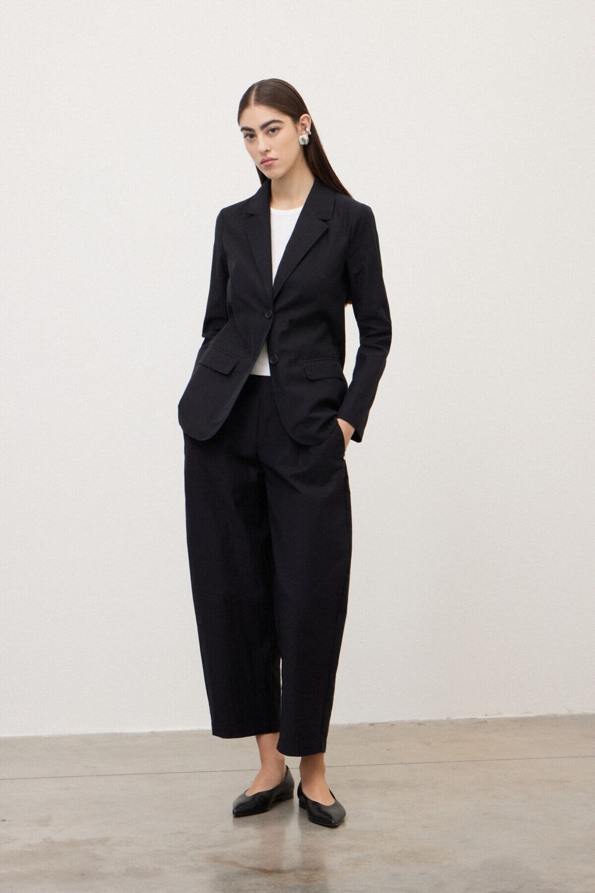 Ottod'Ame | Carrot Pant | Black