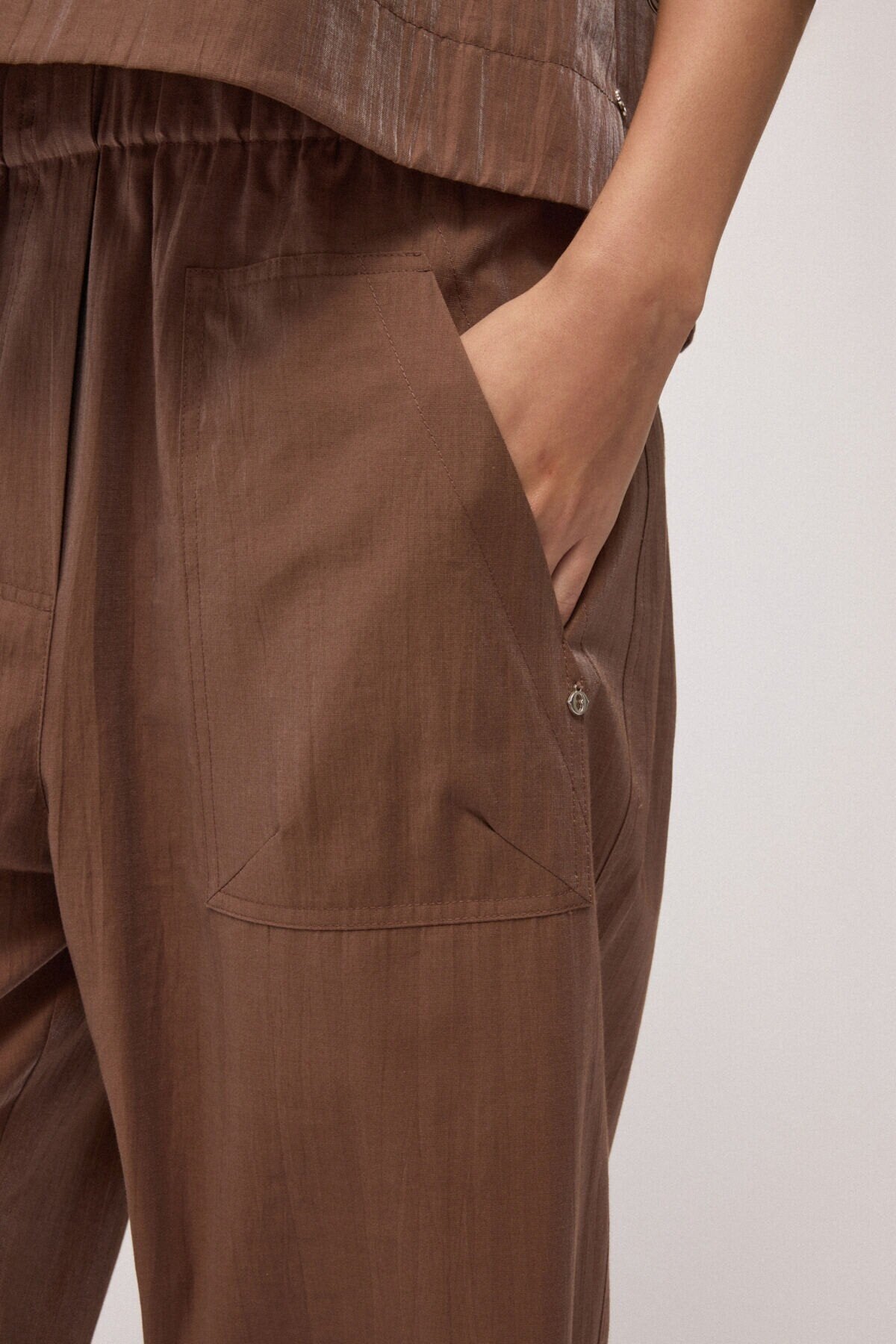 Ottod'Ame | Carrot Pant | Chocolate