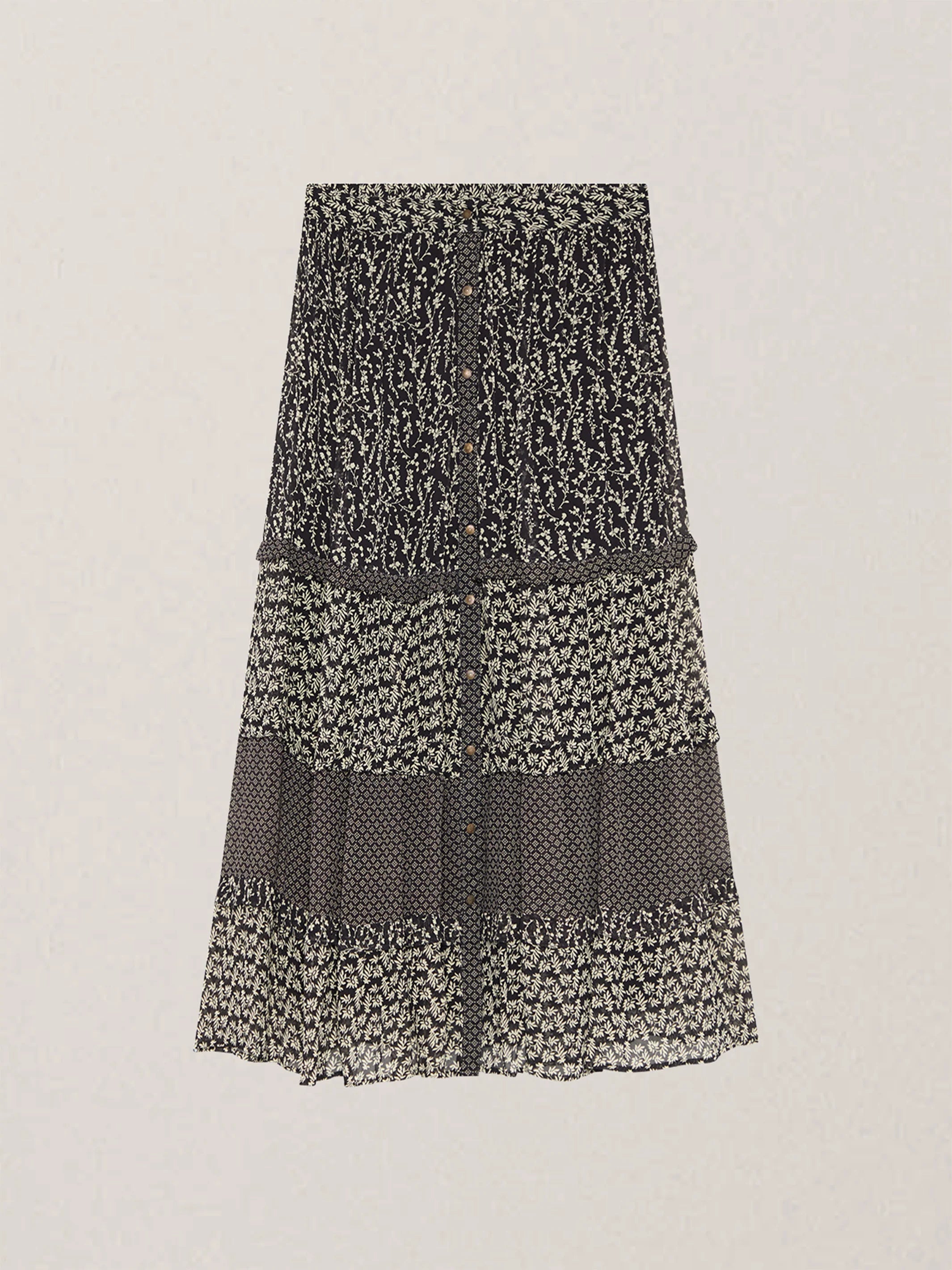 Maison Hotel | Vina Skirt | Payes Black