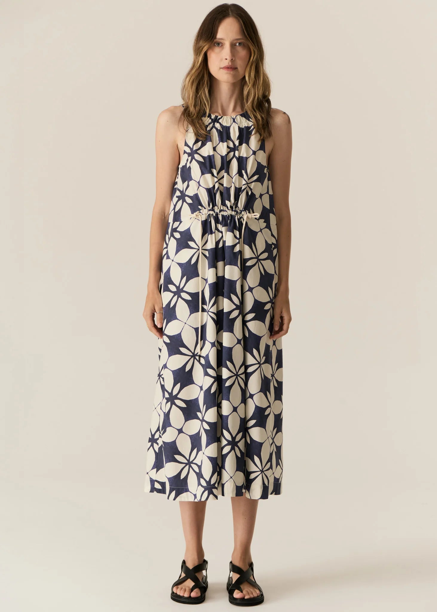 POL | Turin Tank Dress | Blue