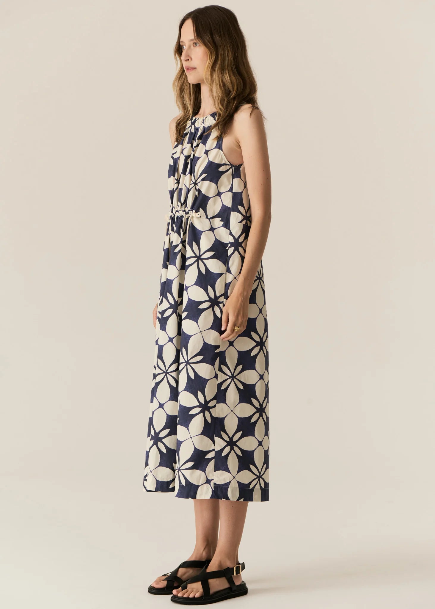 POL | Turin Tank Dress | Blue