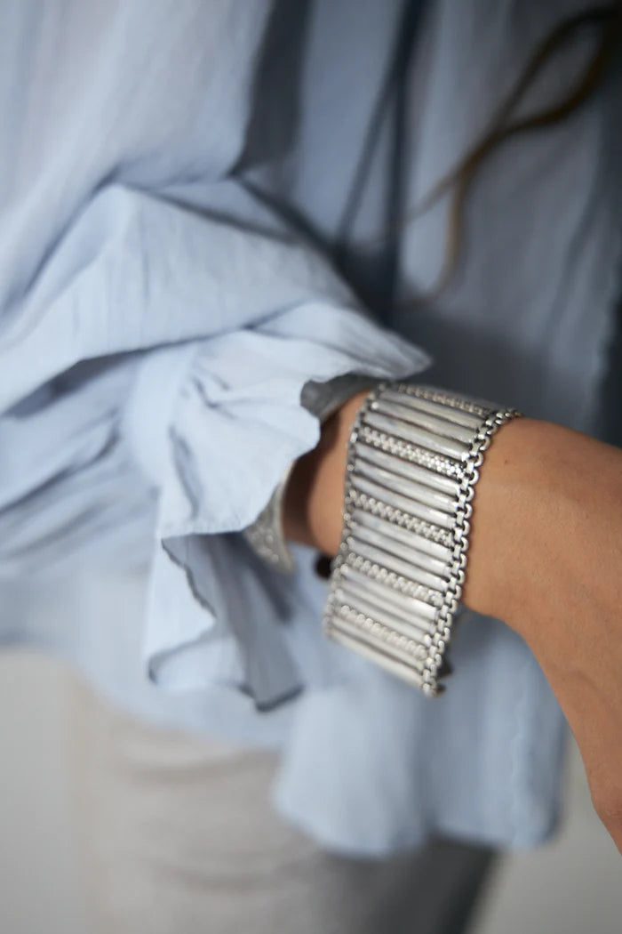 Lolly's Laundry | Presley Shirt | Dusty Blue