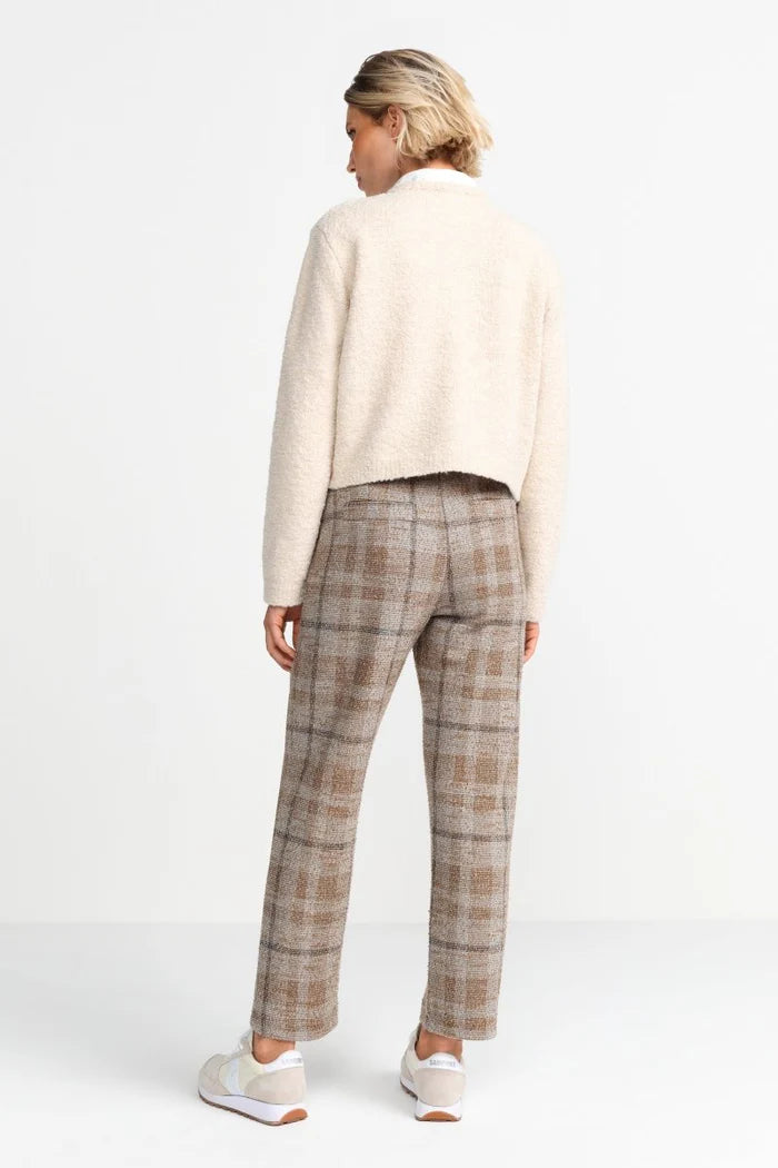 Rich & Royal | Jacquard Pants | Caramel Spice