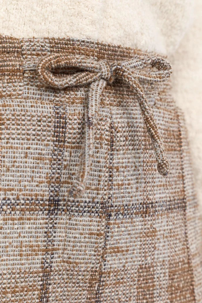 Rich & Royal | Jacquard Pants | Caramel Spice