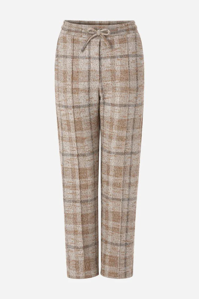 Rich & Royal | Jacquard Pants | Caramel Spice