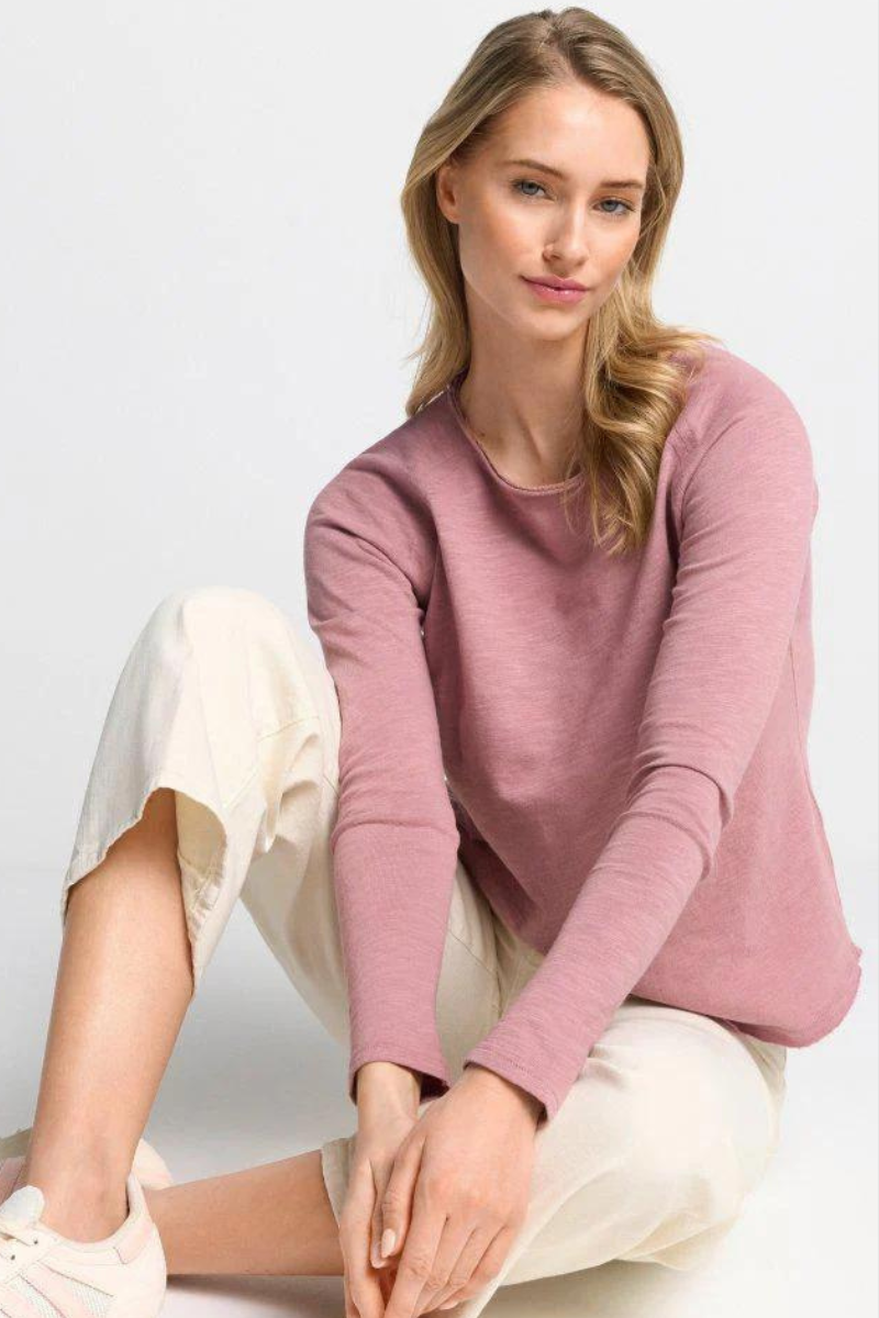 Rich & Royal - Organic Jersey Longsleeve - Woodrose