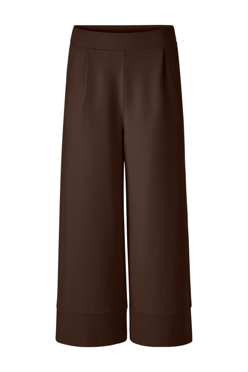 Rich & Royal | Tencel Peached Culotte | Espresso