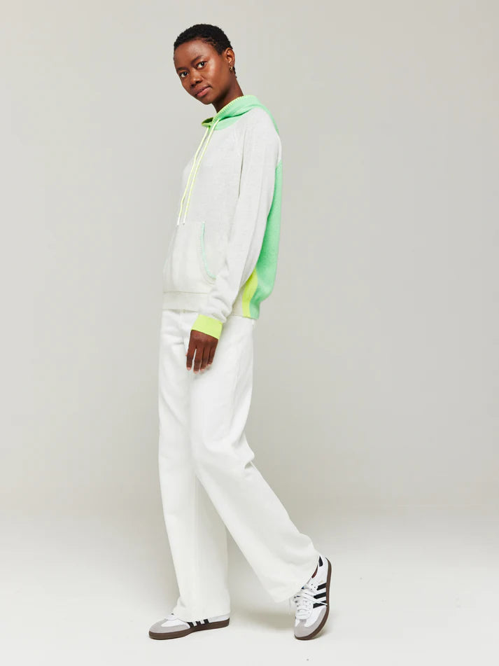 Brodie Knitwear | Colour Pop Hoodie | Haze