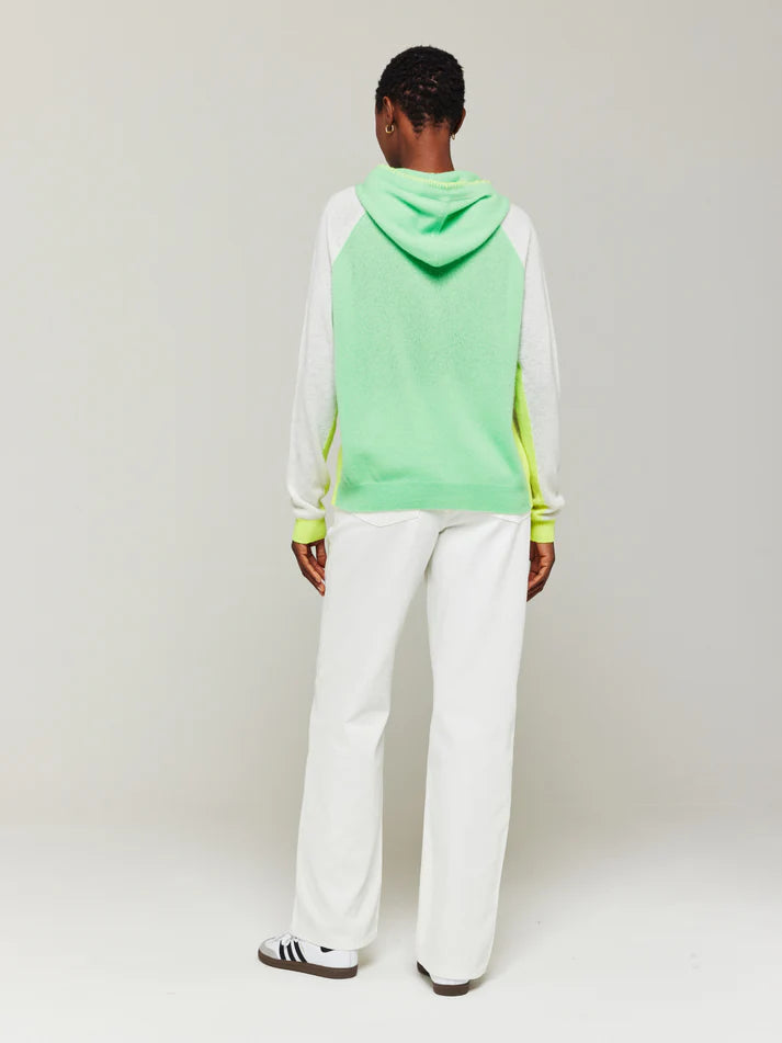 Brodie Knitwear | Colour Pop Hoodie | Haze