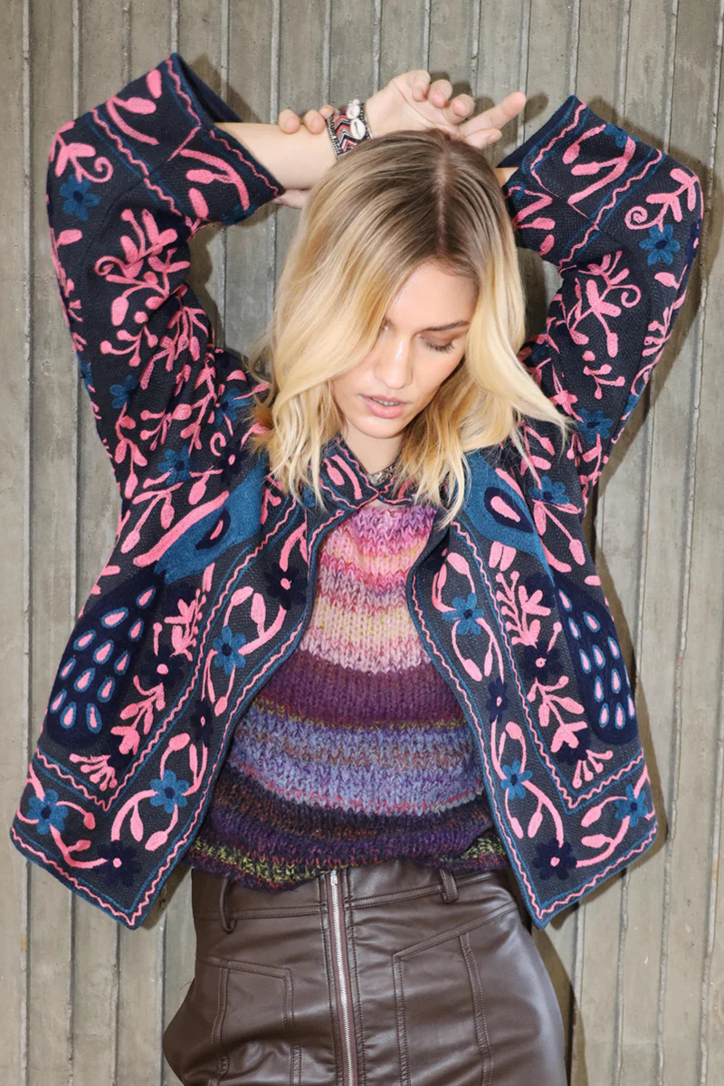 Lolly's Laundry | Sadie Jacket | Washed Black