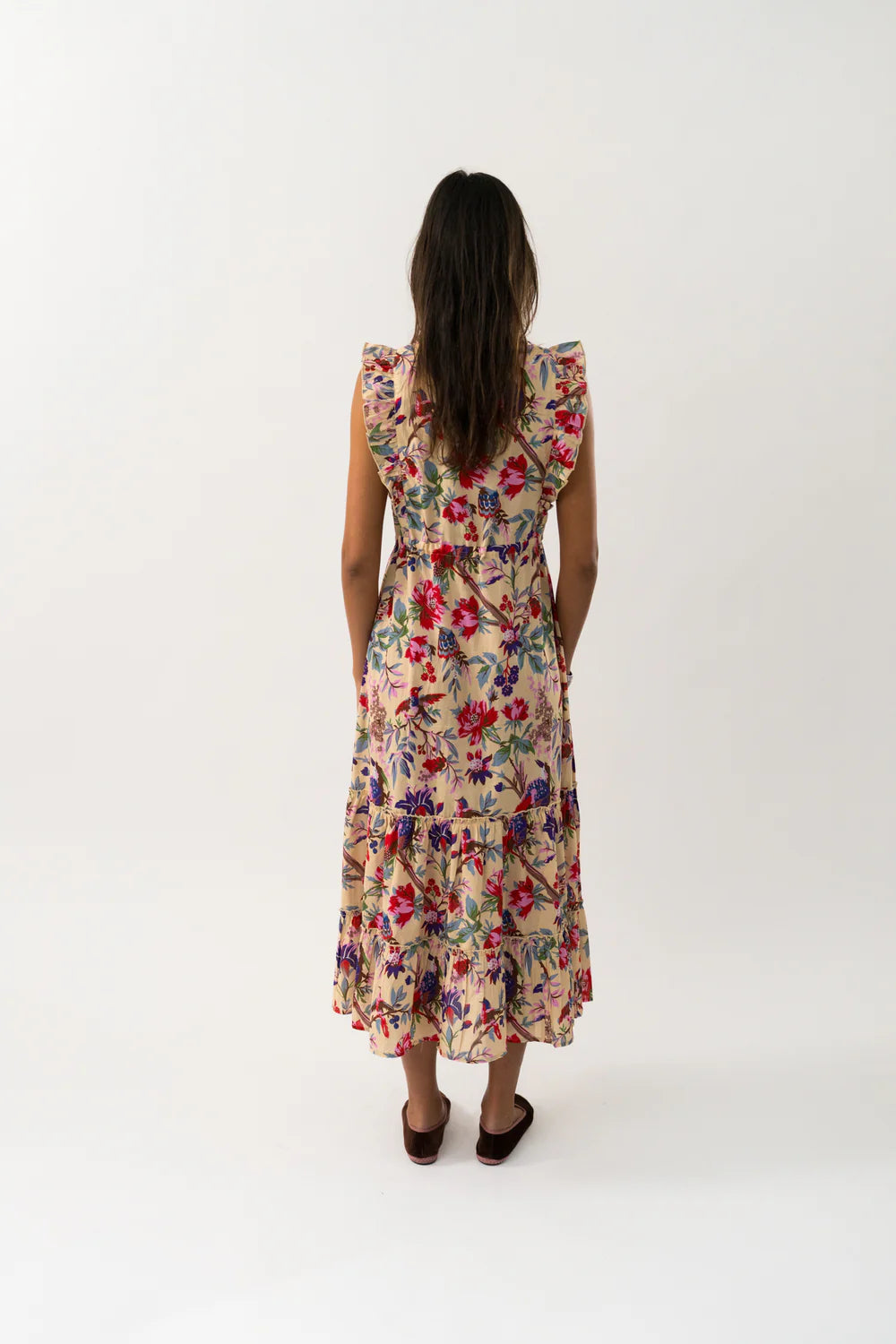 Lolly's Laundry | Samo Midi Dress | Flower Print