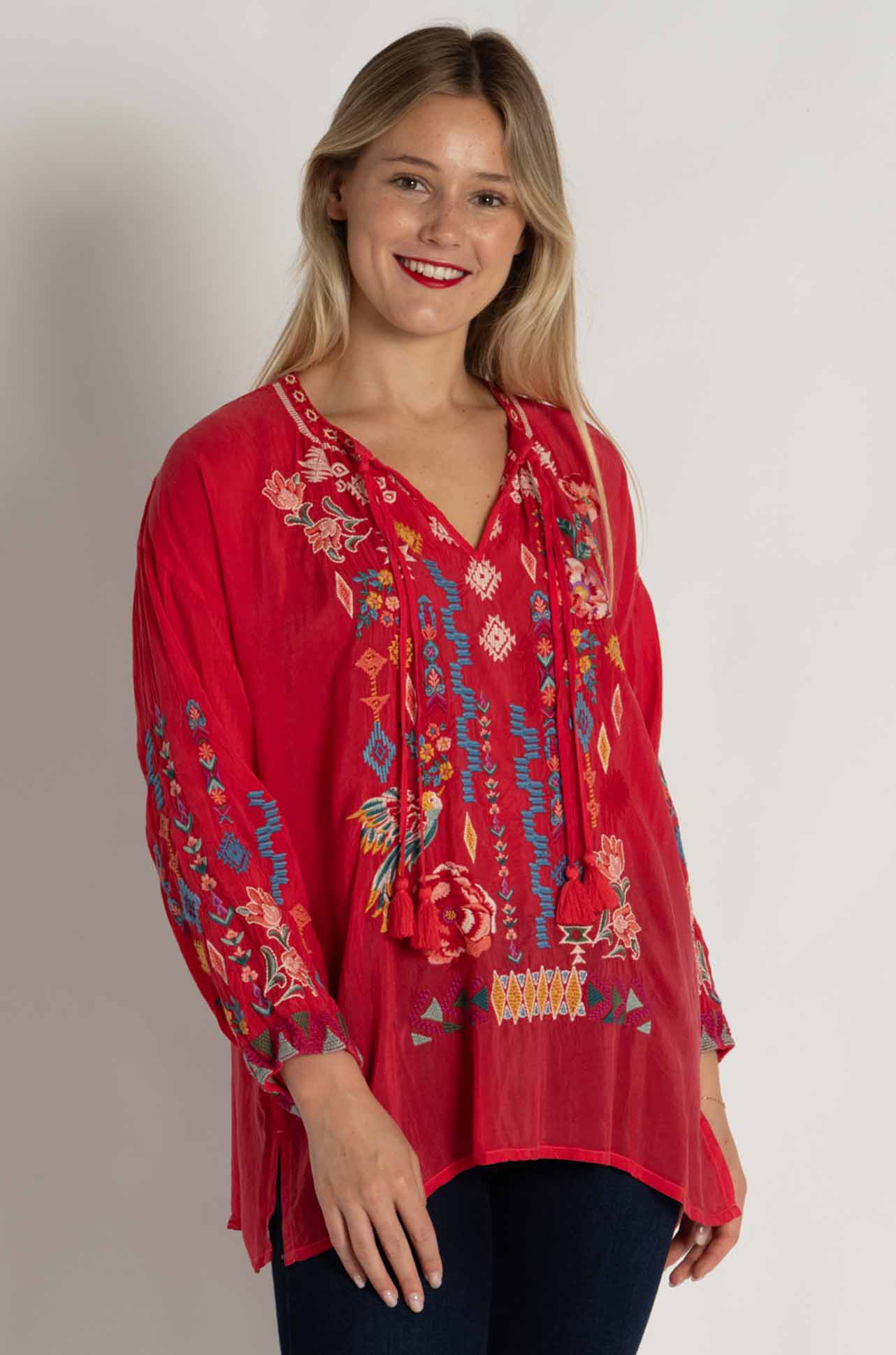 Johnny Was | The Sarah Blouse | Ski Patrol
